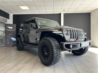 Voir le détail de l'offre de cette JEEP Wrangler 2.0 T 380ch 4xe Overland Command-Trac de 2021 en vente à partir de 84 999 € 