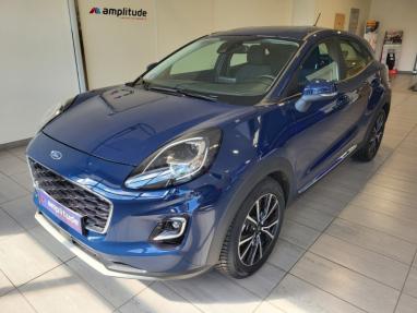 Voir le détail de l'offre de cette FORD Puma 1.0 EcoBoost 125ch mHEV Titanium 6cv de 2021 en vente à partir de 179.16 €  / mois