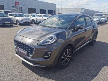 Voir le détail de l'offre de cette FORD Puma 1.0 EcoBoost 125ch mHEV Titanium 6cv de 2021 en vente à partir de 193.87 €  / mois