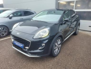 Voir le détail de l'offre de cette FORD Puma 1.0 EcoBoost 125ch mHEV Titanium X 6cv de 2021 en vente à partir de 202.98 €  / mois