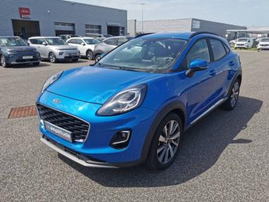 Voir le détail de l'offre de cette FORD Puma 1.0 Flexifuel 125ch Titanium X de 2021 en vente à partir de 213.32 €  / mois