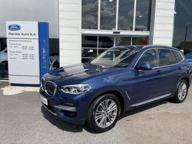 Voir le détail de l'offre de cette BMW X3 xDrive30dA 286ch Luxury de 2021 en vente à partir de 616.44 €  / mois