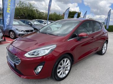 Voir le détail de l'offre de cette FORD Fiesta 1.0 EcoBoost 100ch Stop&Start Titanium 5p Euro6.2 de 2019 en vente à partir de 177.19 €  / mois