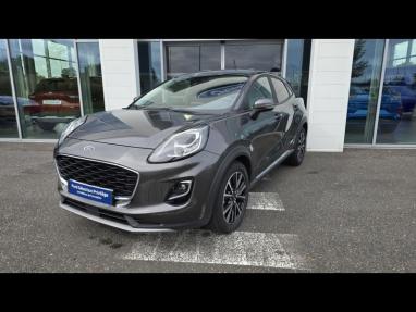 Voir le détail de l'offre de cette FORD Puma 1.0 EcoBoost 125ch mHEV Titanium 6cv de 2021 en vente à partir de 192.64 €  / mois