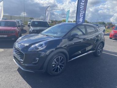 Voir le détail de l'offre de cette FORD Puma 1.0 EcoBoost 125ch S&S mHEV Titanium Business Powershift de 2023 en vente à partir de 23 989 € 