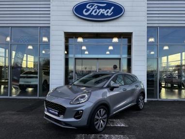 Voir le détail de l'offre de cette FORD Puma 1.0 Flexifuel 125ch S&S mHEV Titanium X de 2022 en vente à partir de 204.17 €  / mois