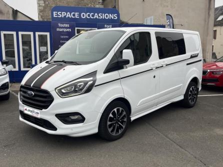 FORD Transit Custom Fg 320 L1H1 2.0 EcoBlue 185 S&S Cabine Approfondie Sport BVA6 7cv à vendre à Orléans - Image n°1
