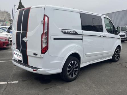 FORD Transit Custom Fg 320 L1H1 2.0 EcoBlue 185 S&S Cabine Approfondie Sport BVA6 7cv à vendre à Orléans - Image n°5