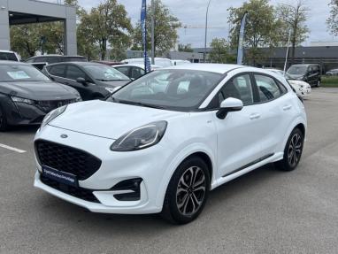 Voir le détail de l'offre de cette FORD Puma 1.0 EcoBoost 125ch S&S mHEV ST-Line Powershift de 2023 en vente à partir de 235.9 €  / mois