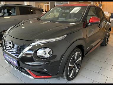 Voir le détail de l'offre de cette NISSAN Juke 1.6 Hybrid 143ch N-Design 2023 de 2023 en vente à partir de 241.38 €  / mois