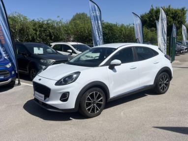 Voir le détail de l'offre de cette FORD Puma 1.5 EcoBlue 120ch Titanium Business 6cv de 2020 en vente à partir de 291.32 €  / mois
