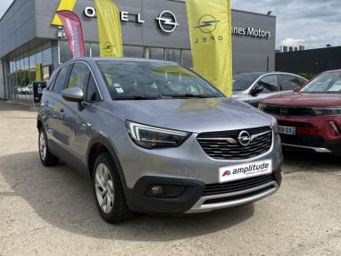 Voir le détail de l'offre de cette OPEL Crossland X 1.2 Turbo 110ch Elegance 6cv de 2020 en vente à partir de 151.2 €  / mois